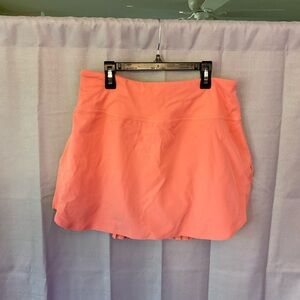 Baleaf Scorched Red Coral Athletic Skirt